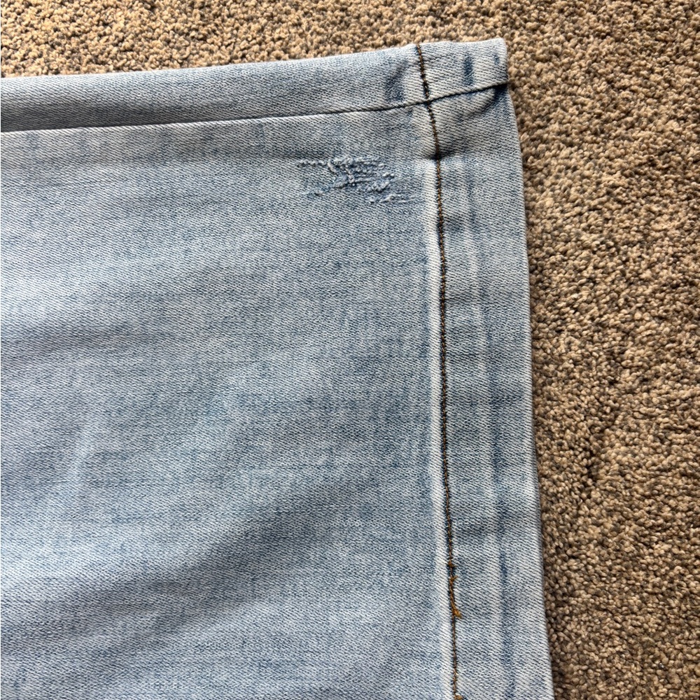 Blue Risen Cropped Wide-Leg Jeans - Picture 5 of 5